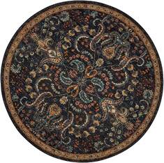 Nourison Nourison 2020 Blue Round 5'0" X 5'0" Area Rug  805-101850