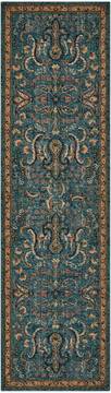 Nourison Nourison 2020 Blue Runner 6 to 9 ft Polyester Carpet 101859