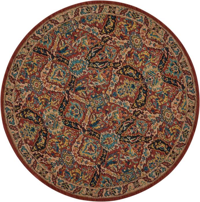 Nourison Nourison 2020 Blue Round 75 X 75 Area Rug 805-101877 Image 0