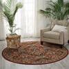 Nourison Nourison 2020 Blue Round 75 X 75 Area Rug  805-101877 Thumb 3