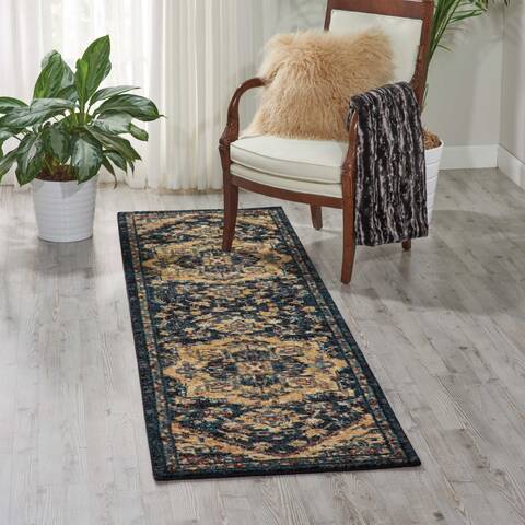 Nourison Nourison 2020 Blue Runner 23 X 80 Area Rug 805-101883 Image 3