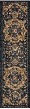 Nourison Nourison 2020 Blue Runner 6 to 9 ft Polyester Carpet 101883