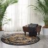 Nourison Nourison 2020 Blue Round 50 X 50 Area Rug 805-101886 Thumb 3