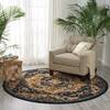 Nourison Nourison 2020 Blue Round 75 X 75 Area Rug 805-101889 Thumb 3