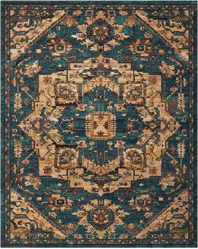 Nourison Nourison 2020 Blue Rectangle 12x15 ft Polyester Carpet 101892