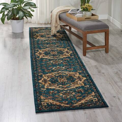 Nourison Nourison 2020 Blue Runner 23 X 110 Area Rug 805-101894 Image 3