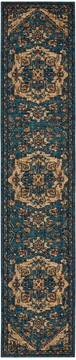 Nourison Nourison 2020 Blue Runner 10 to 12 ft Polyester Carpet 101894
