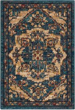 Nourison Nourison 2020 Blue Rectangle 2x4 ft Polyester Carpet 101896