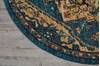 Nourison Nourison 2020 Blue Round 75 X 75 Area Rug  805-101901 Thumb 1