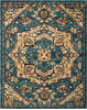 Nourison Nourison 2020 Blue 80 X 106 Area Rug 805-101902 Thumb 0