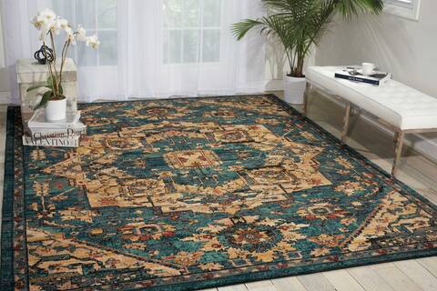 Nourison Nourison 2020 Blue 92 X 125 Area Rug 805-101903 Image 3