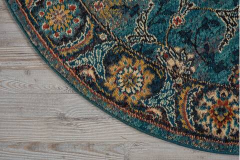 Nourison Nourison 2020 Red Round 50 X 50 Area Rug 805-101910 Image 1