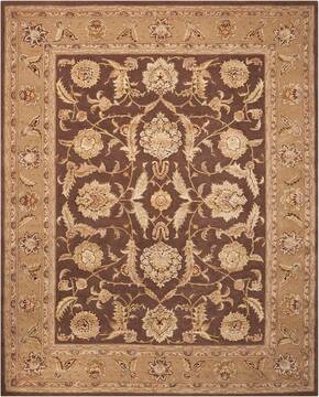 Nourison Nourison 3000 Brown Rectangle 8x11 ft Wool Carpet 101923