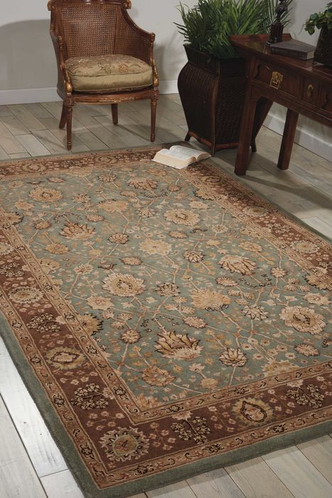 Nourison 3000 Blue 39 X 59 Area Rug 99446196323 805-101928 Image 1