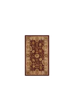 Nourison Nourison 3000 Red Rectangle 4x6 ft Wool Carpet 101946
