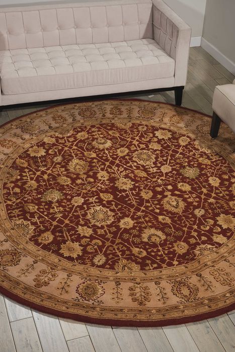 Nourison 3000 Brown Round 60 X 60 Area Rug 99446199560 805-101948 Image 1