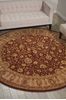 Nourison 3000 Brown Round 60 X 60 Area Rug 99446199560 805-101948 Thumb 1