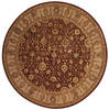 nourison_3000_collection_brown_round_area_rug_101948