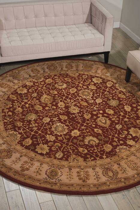 Nourison Nourison 3000 Red Round 80 X 80 Area Rug 805-101950 Image 3