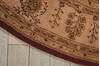 Nourison Nourison 3000 Red Round 80 X 80 Area Rug 805-101950 Thumb 1