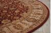 Nourison Nourison 3000 Red Round 80 X 80 Area Rug 805-101950 Thumb 4
