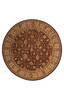 nourison_3000_collection_brown_round_area_rug_101950