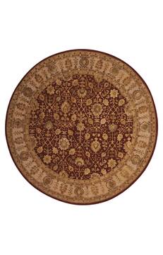 Nourison Nourison 3000 Red Round 8'0" X 8'0" Area Rug  805-101950