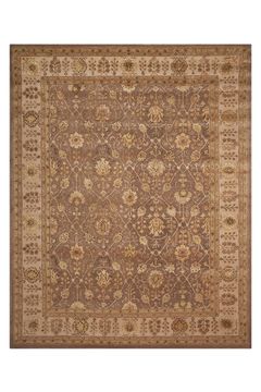 Nourison 3000 Beige Rectangle 8x11 ft wool and silk Carpet 101960