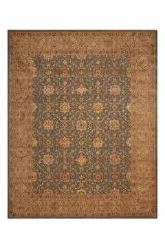 Nourison Nourison 3000 Blue Rectangle 8x10 ft Wool Carpet 101968