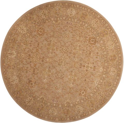 Nourison 3000 Beige Round 80 X 80 Area Rug 99446201454 805-101979 Image 0