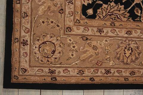 Nourison Nourison 3000 Black 86 X 116 Area Rug 805-102000 Image 1