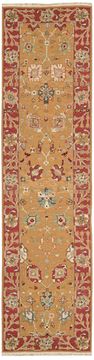 Nourison NOURMAK Yellow Runner 10 to 12 ft Wool Carpet 102093