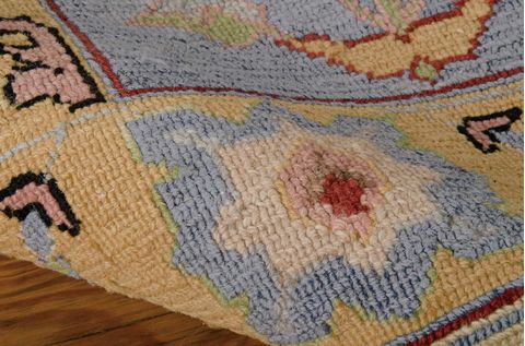 Nourison NOURMAK Blue Round 80 X 80 Area Rug 99446112446 805-102171 Image 5