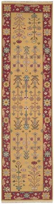 Nourison NOURMAK Yellow Runner 26 X 100 Area Rug 99446873729 805-102185 Image 0