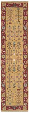 Nourison NOURMAK Yellow Runner 10 to 12 ft Wool Carpet 102185