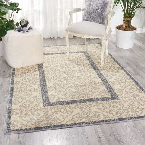 Nourison NOVA Beige 50 X 73 Area Rug 99446360366 805-102235 Image 1