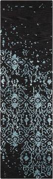 Nourison Opaline Blue Runner 6 to 9 ft Lucxelle Carpet 102283