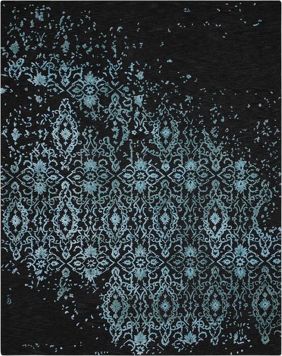 Nourison Opaline Blue 79 X 99 Area Rug 805-102286 Image 0