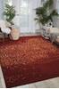 Nourison Opaline Brown 86 X 116 Area Rug 805-102293 Thumb 3