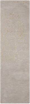 Nourison Opaline Grey Runner 6 to 9 ft Lucxelle Carpet 102295