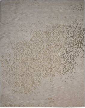Nourison Opaline Grey Rectangle 4x6 ft Lucxelle Carpet 102296