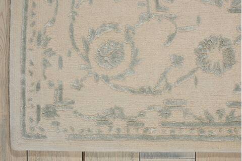 Nourison Opaline Beige 86 X 116 Area Rug 805-102305 Image 1