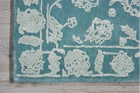 Nourison Opaline Blue Runner 23 X 80 Area Rug 805-102307 Image 1