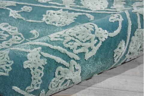 Nourison Opaline Blue Runner 23 X 80 Area Rug 805-102307 Image 2