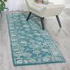 Nourison Opaline Blue Runner 23 X 80 Area Rug  805-102307 Thumb 3