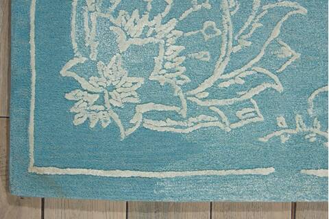 Nourison Opaline Blue 39 X 59 Area Rug 805-102308 Image 1