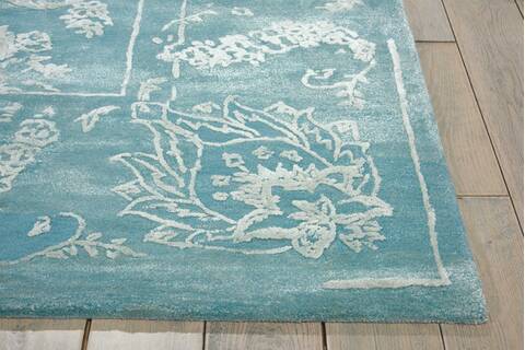 Nourison Opaline Blue 39 X 59 Area Rug 805-102308 Image 4