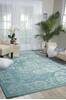 Nourison Opaline Blue 39 X 59 Area Rug  805-102308 Thumb 3