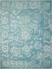 Nourison Opaline Blue 56 X 75 Area Rug  805-102309 Thumb 0