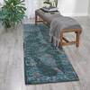 Nourison Opaline Grey Runner 23 X 80 Area Rug  805-102313 Thumb 3